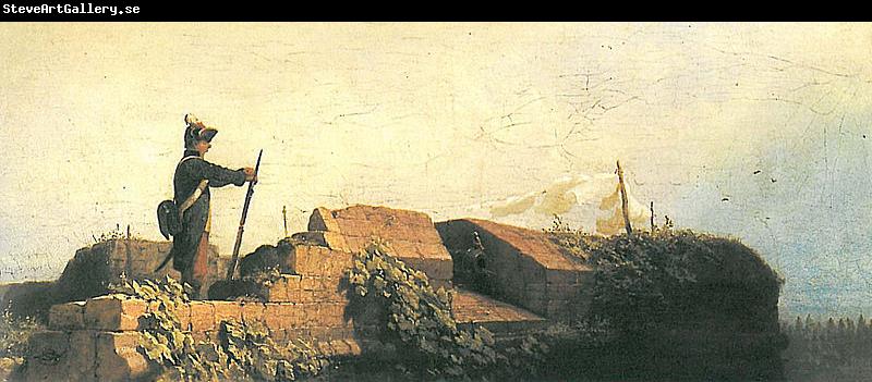 Carl Spitzweg Auf der Bastei